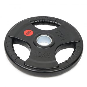 Disco Olimpionico in ghisa gommata 10 kg